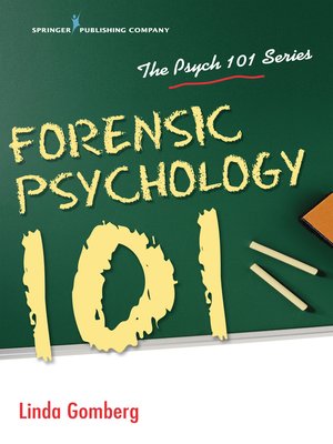 cover image of Forensic Psychology 101